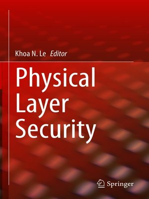 cover image of Physical Layer Security